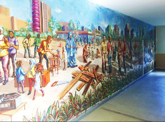 Fresque mural
