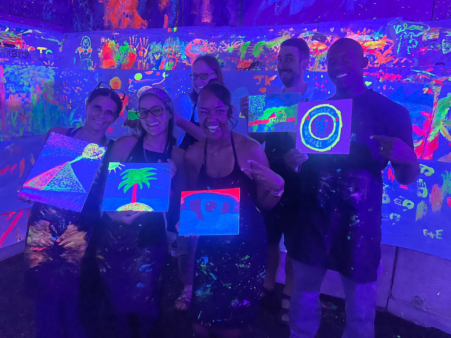 Atelier Dark light Painting - Peinture Fluo
