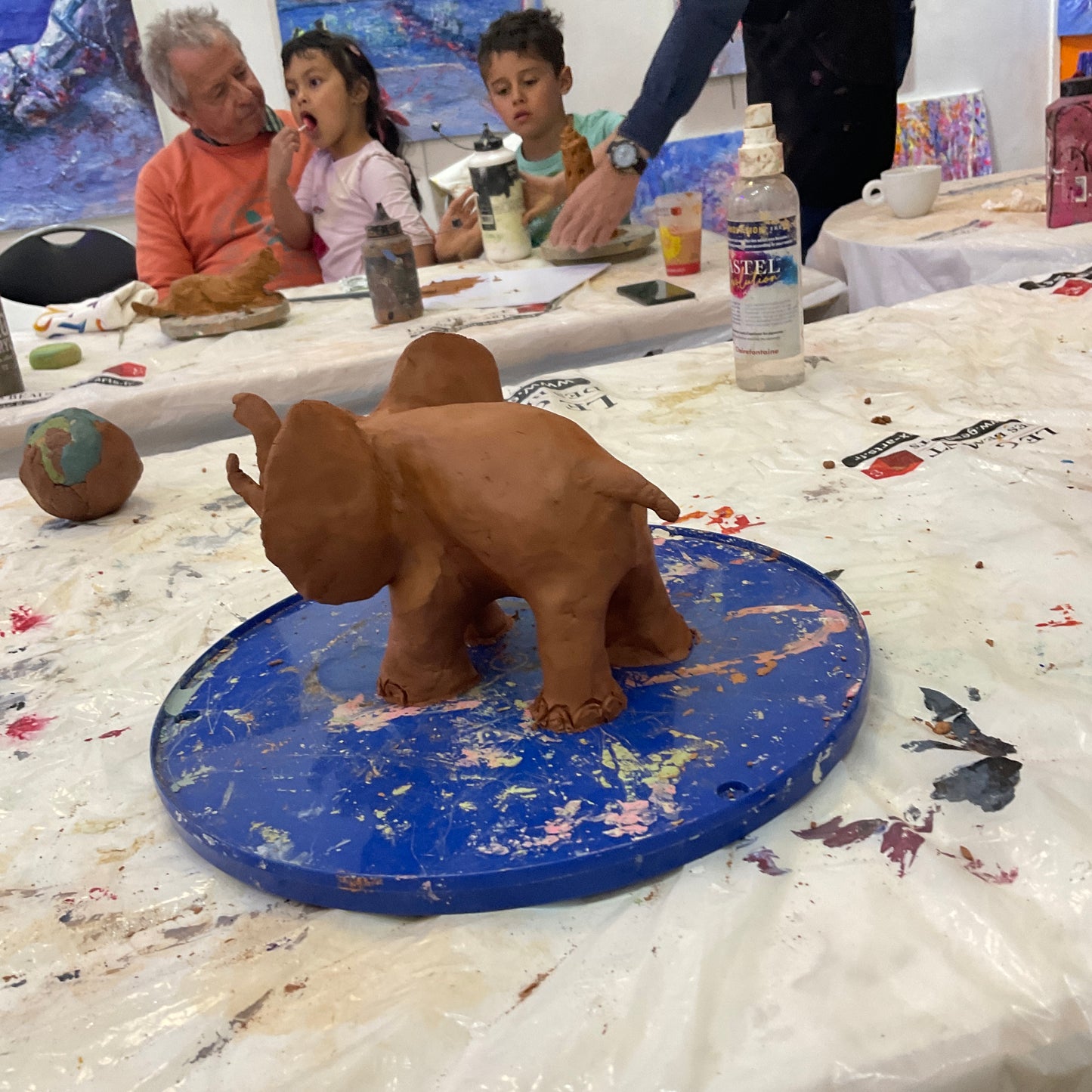Parent-child sculpture workshop