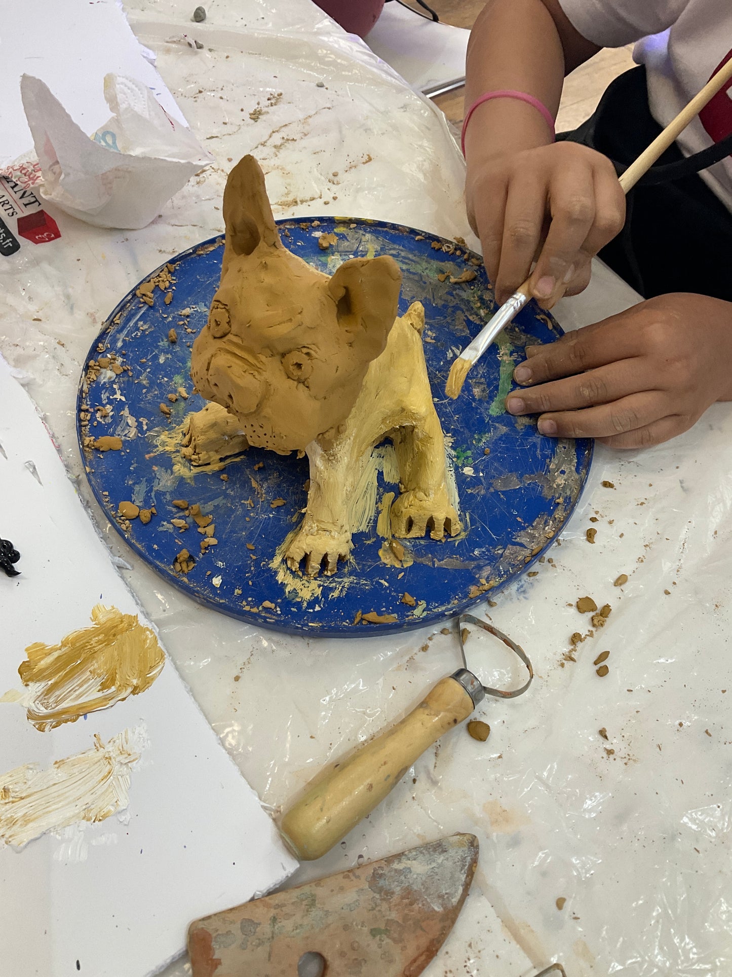 Parent-child sculpture workshop