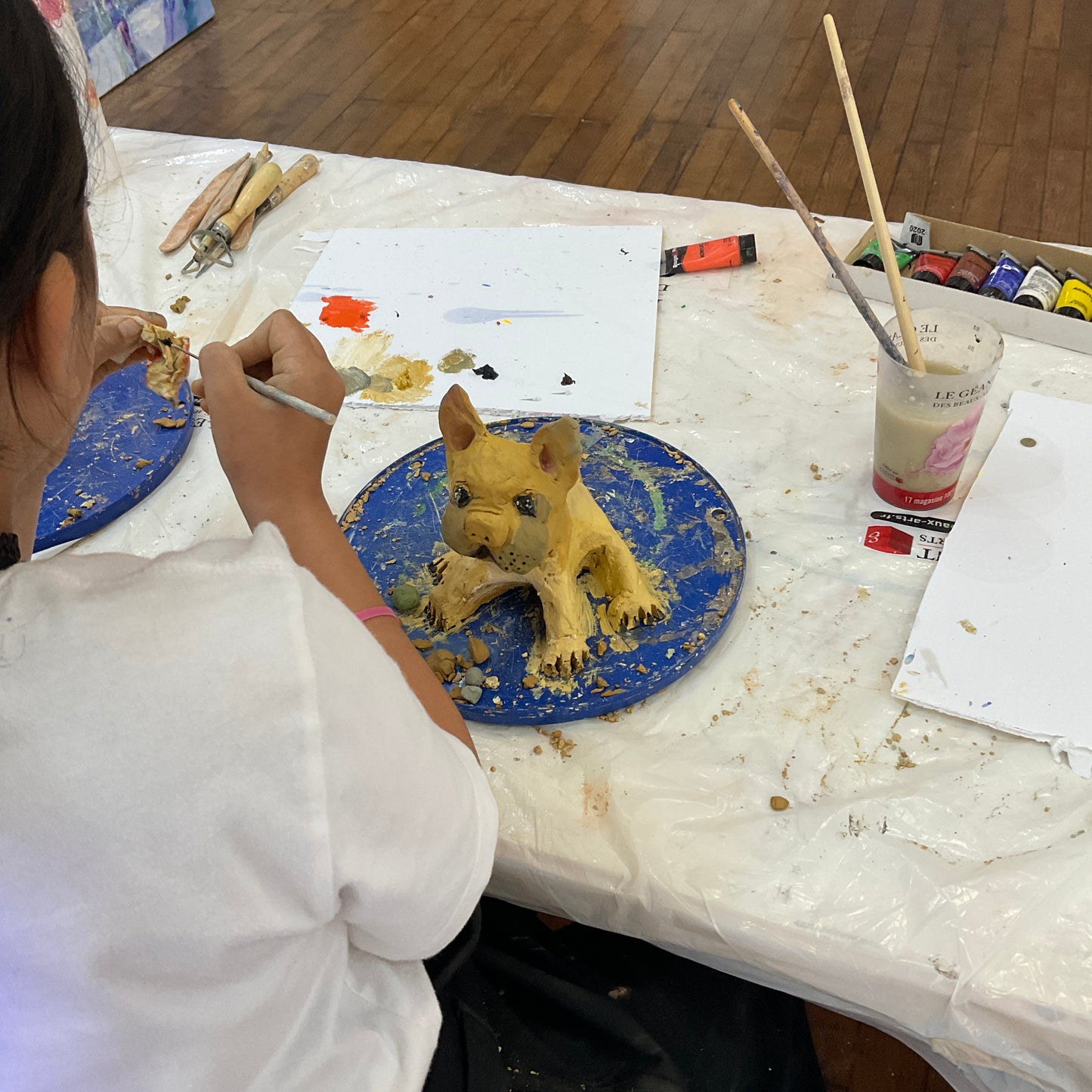 Parent-child sculpture workshop