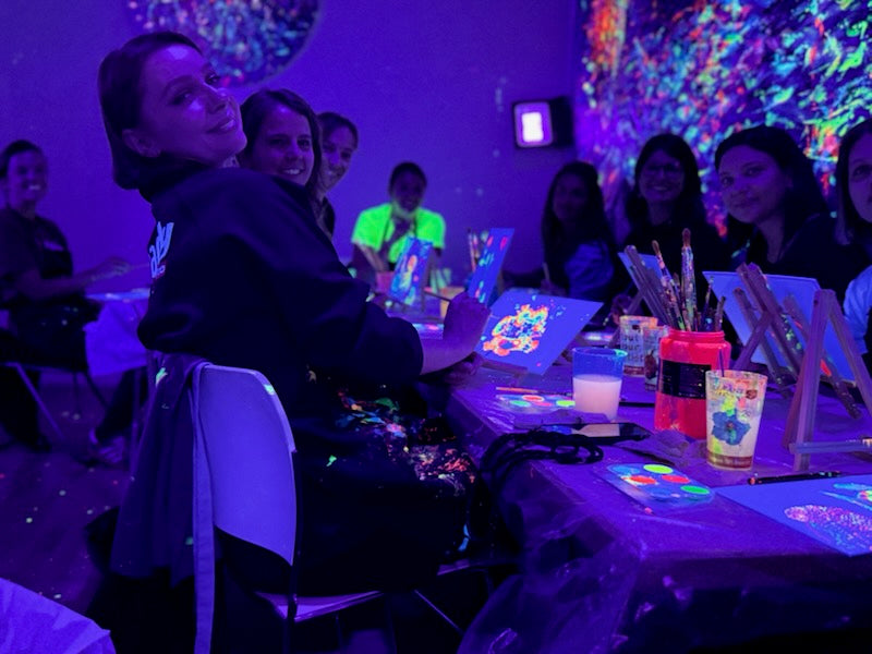 Team building/Afterwork peinture fluo