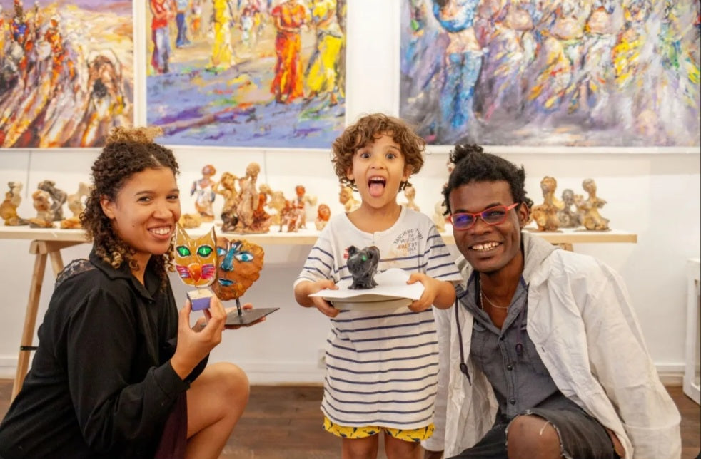 Parent-child sculpture workshop