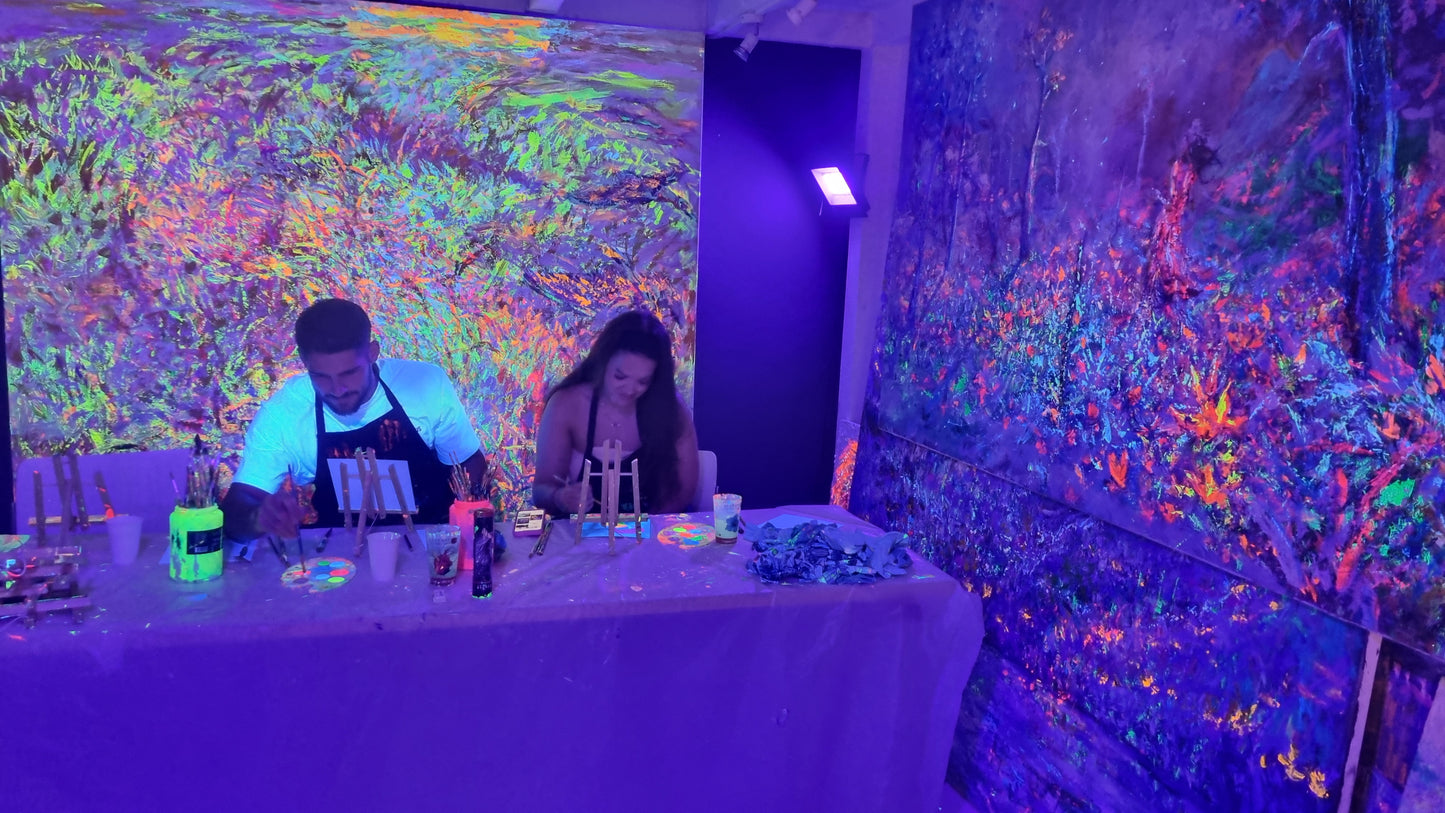 Atelier Dark light Painting - Peinture Fluo
