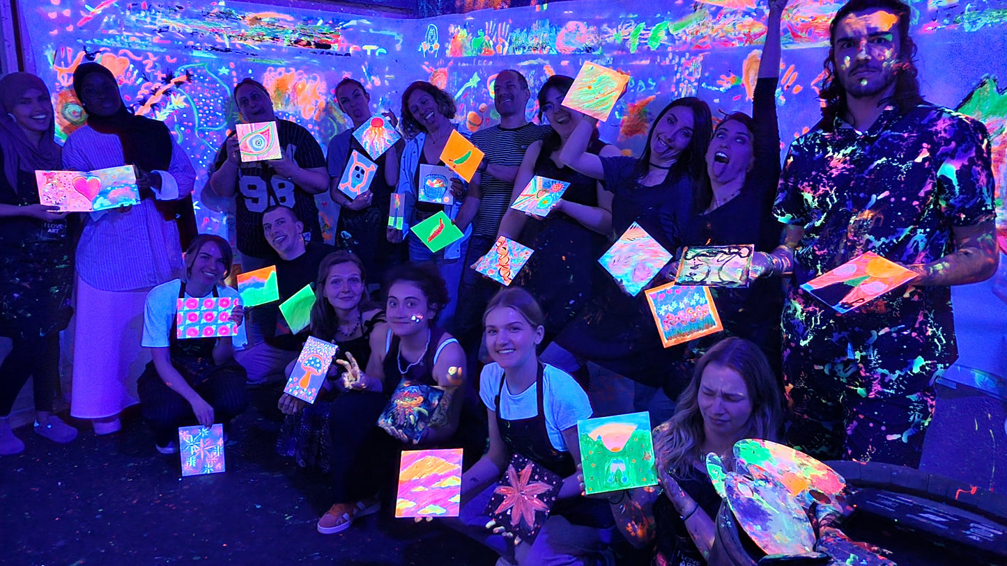 Atelier Dark light Painting - Peinture Fluo