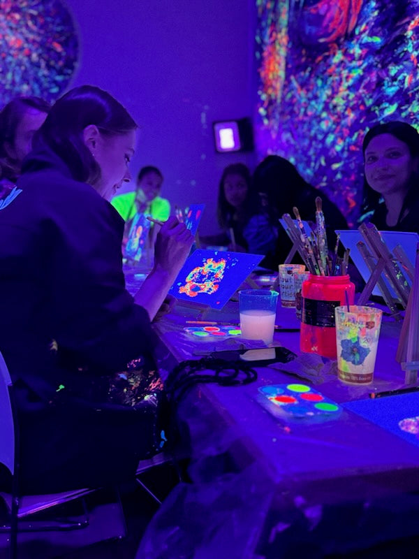 Team building/Afterwork peinture fluo