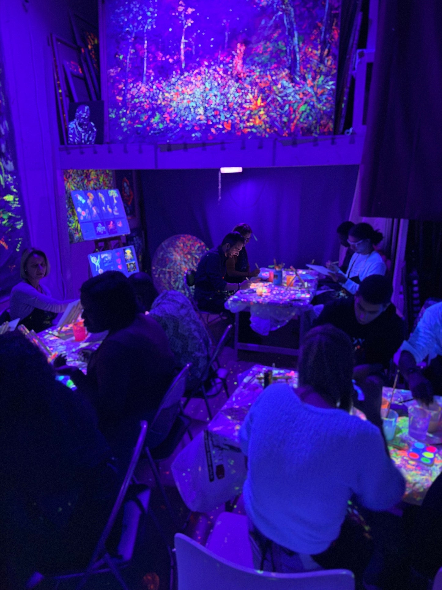 Team building/Afterwork peinture fluo
