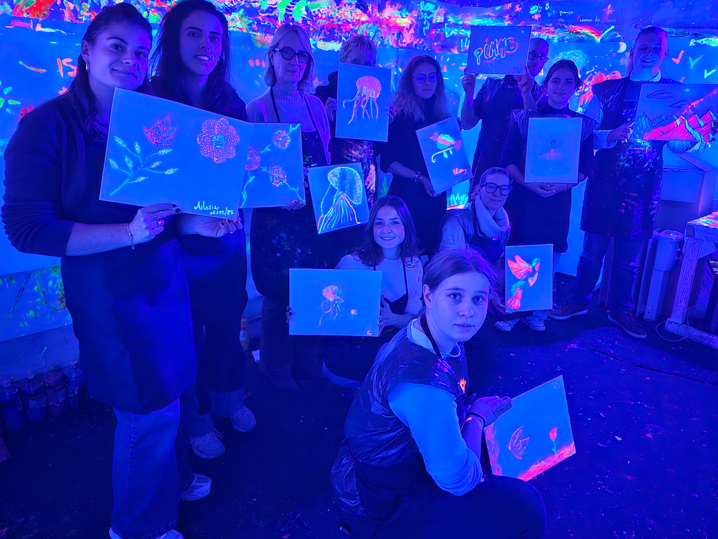 Carte cadeau Dark Light Painting