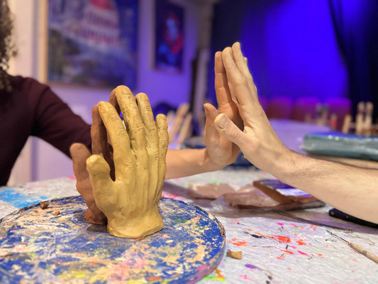 Atelier sensoriel : sculpture dans le noir à 4 mains