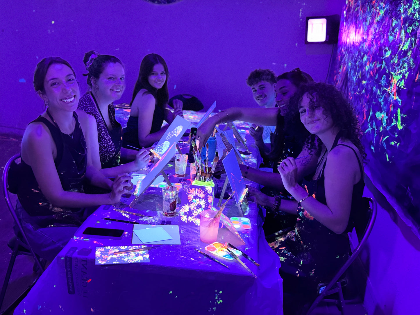 Atelier Dark light Painting - Peinture Fluo