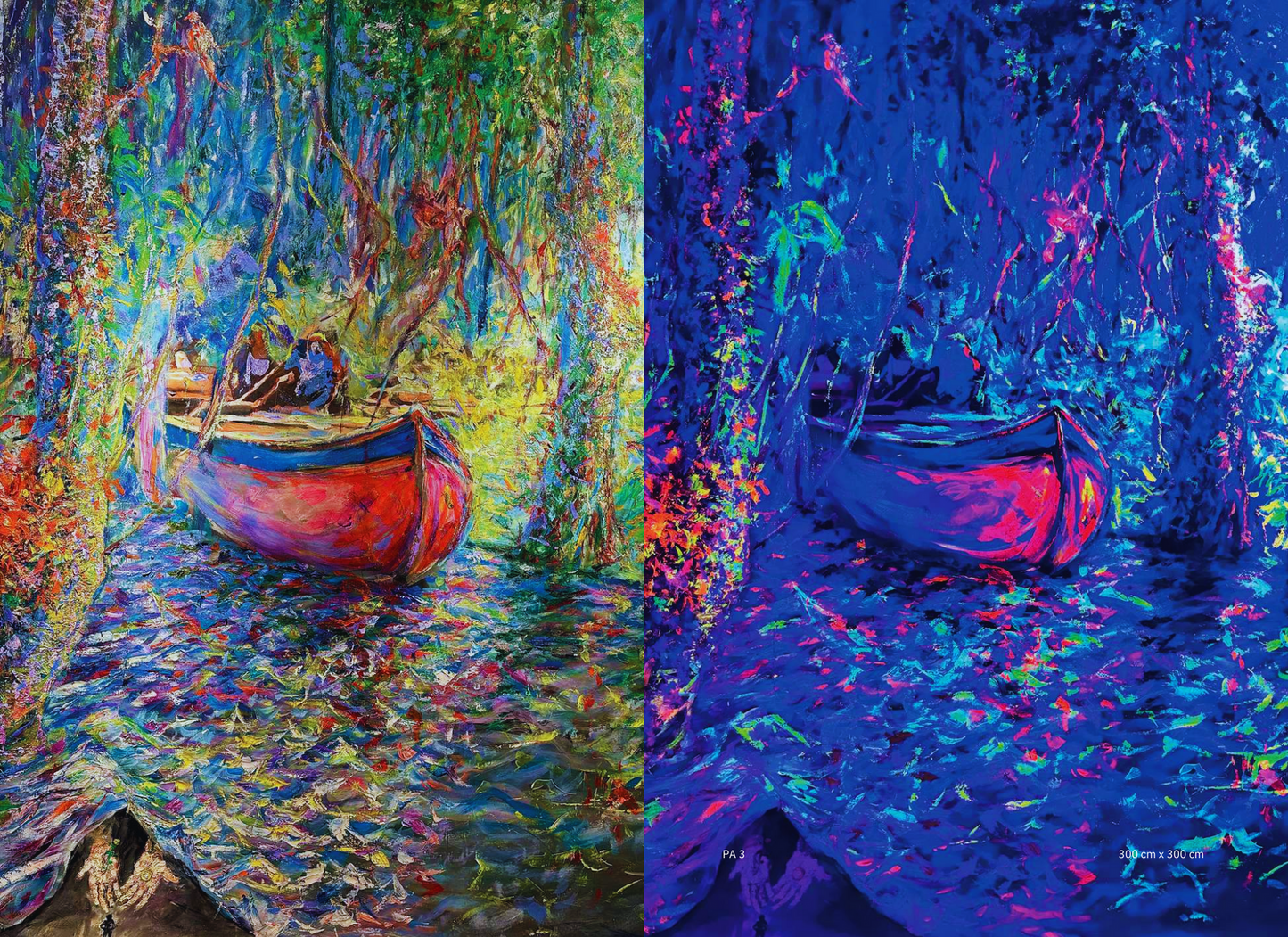 Carte cadeau Dark Light Painting