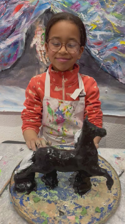 Parent-child sculpture workshop