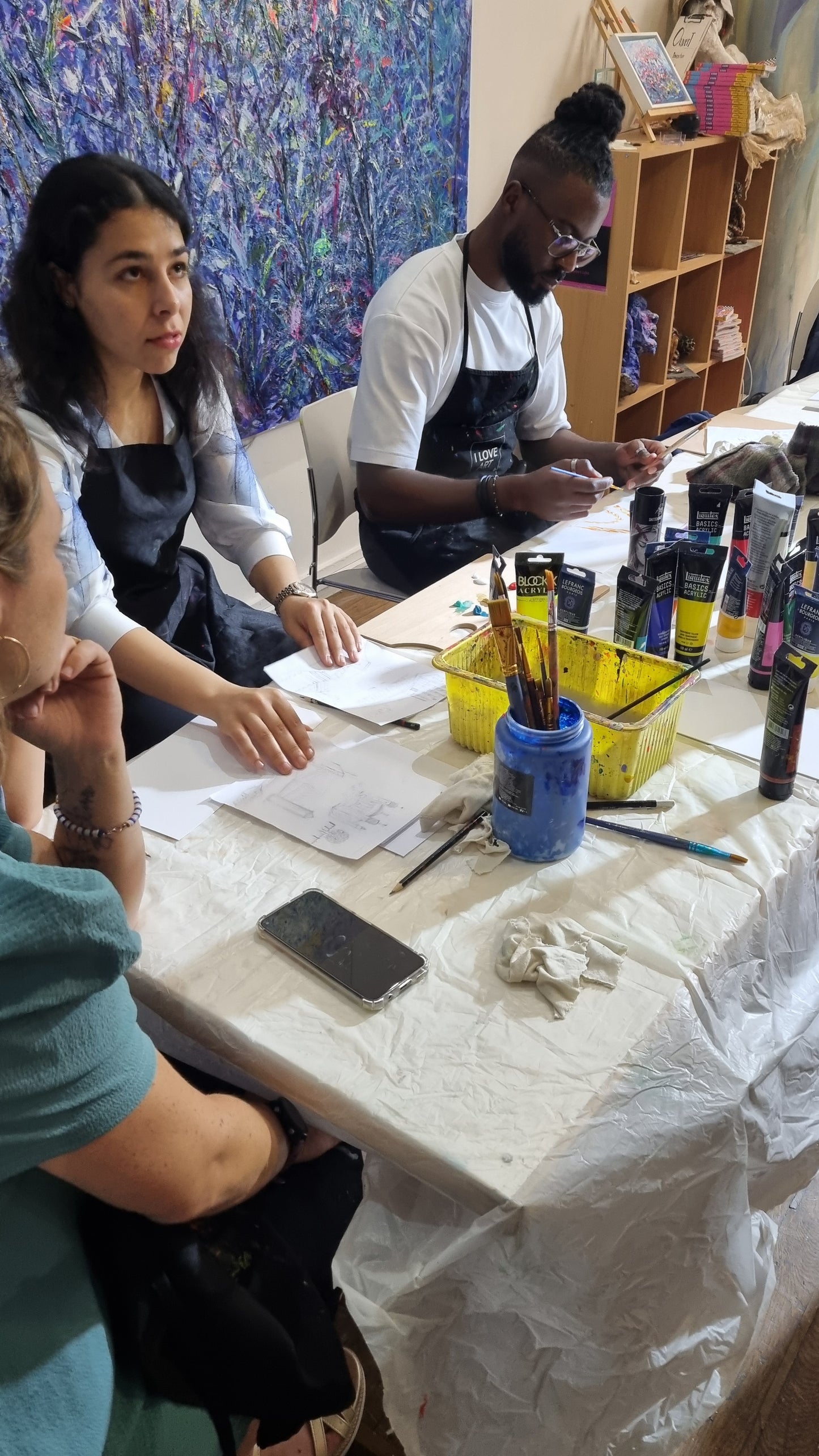 Team building:création d’une fresque