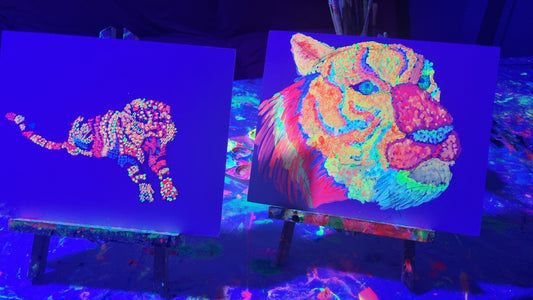 Atelier Dark light Painting - Peinture Fluo