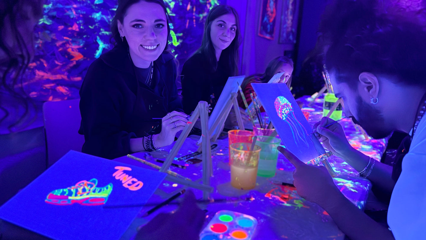 Atelier Dark light Painting - Peinture Fluo