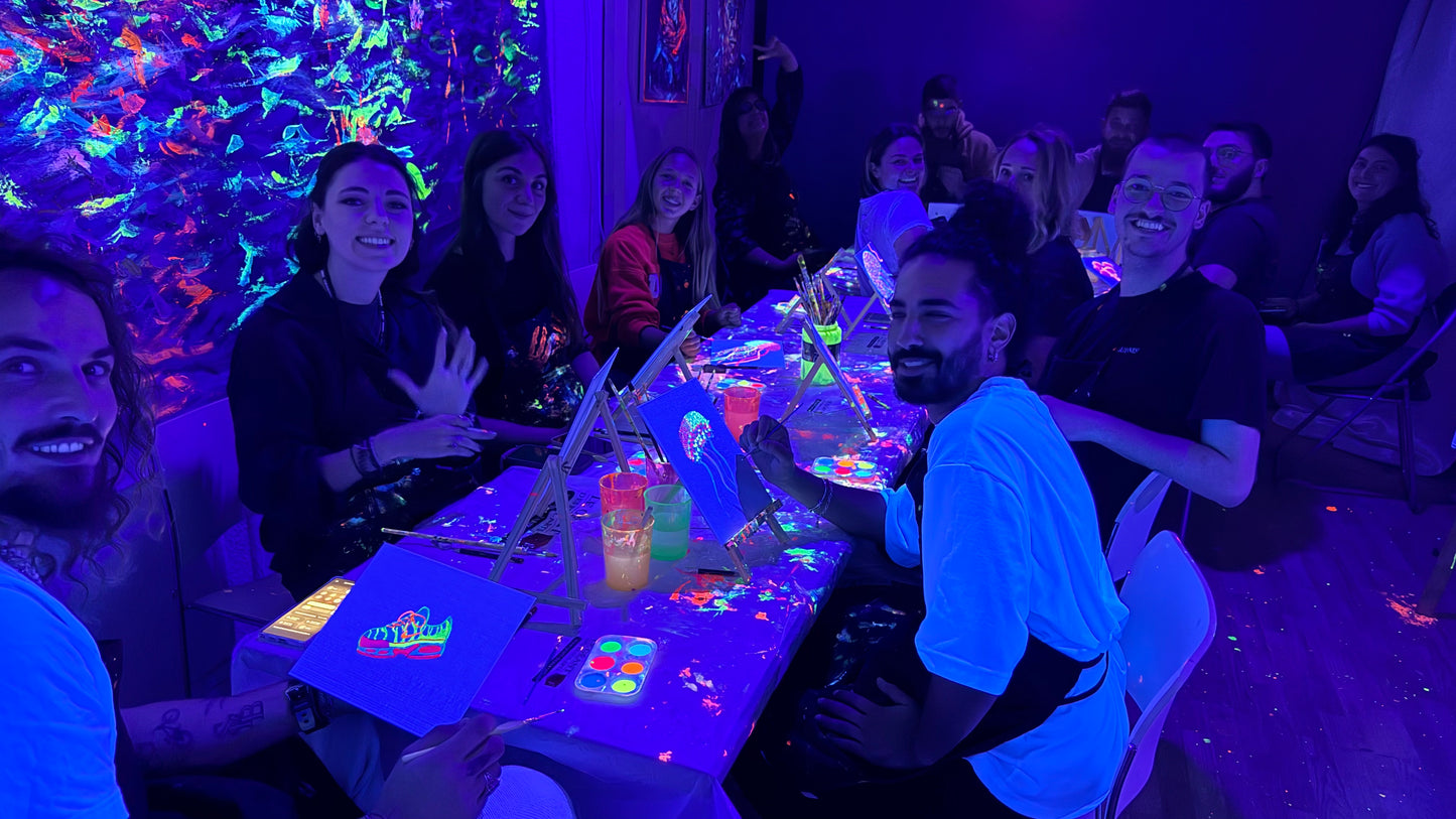 Atelier Dark light Painting - Peinture Fluo
