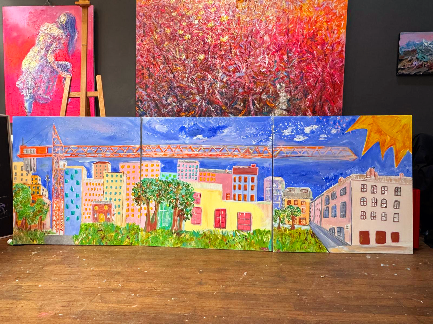 Team building:création d’une fresque