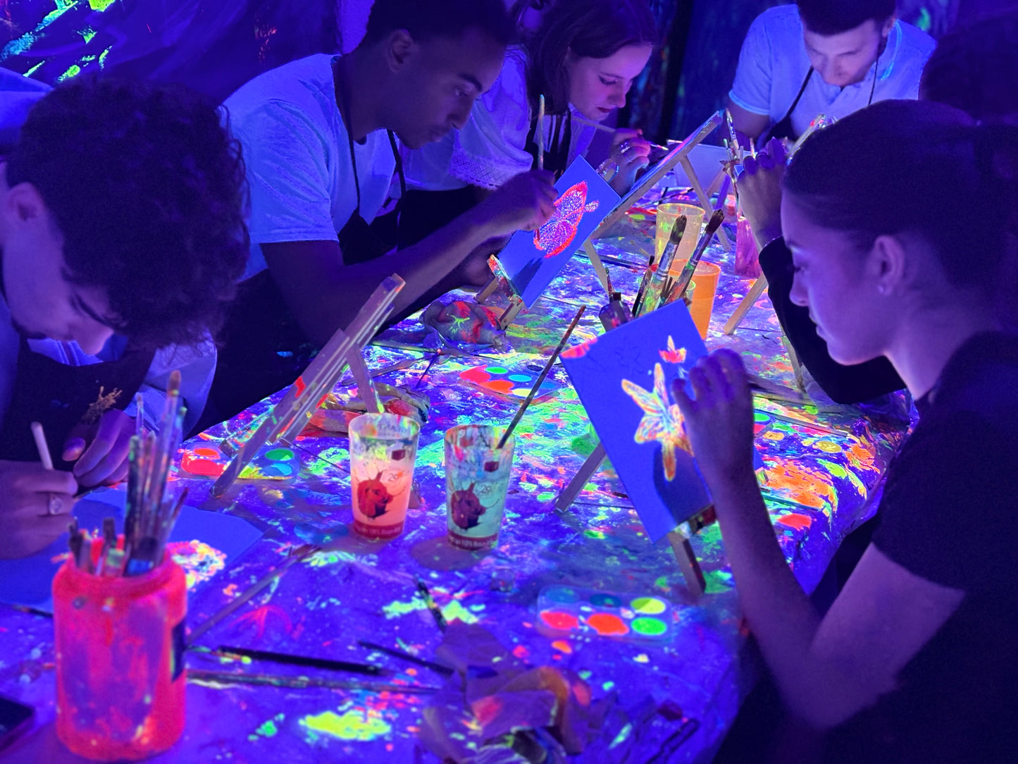 Atelier Dark light Painting - Peinture Fluo